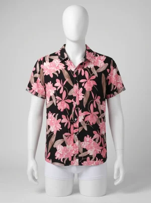 Chemise à fleurs lyocell rayonne bord de mer homme - Vue 1 - Chemise à fleurs