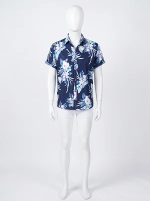 Chemise à fleurs manches courtes confort antibactérien homme - Vue 1 - Chemise à fleurs